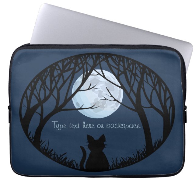 Funda para portátil Gato Funda Manga Personalizada (Frente)