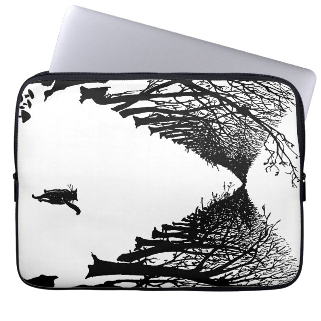 Funda Para Portátil Gato negro, Rudyard Kipling (Frente)