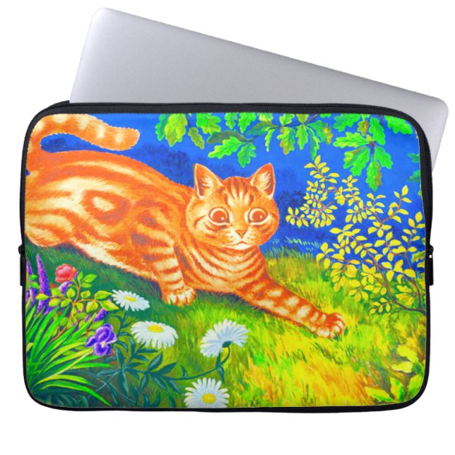 Funda Para Portátil Gato nocturno (Frente)