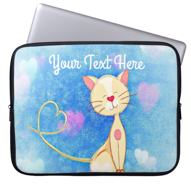 Funda Para Portátil Gato soñador (Frente)