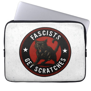 Funda Para Portátil Gatos Contra Fascistas