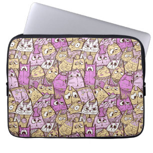 Funda Para Portátil Gatos Personalizados divertidos