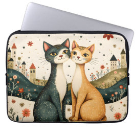 Funda Para Portátil Gatos Soñadores