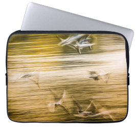 Funda Para Portátil Gaviotas voladoras - abstractas