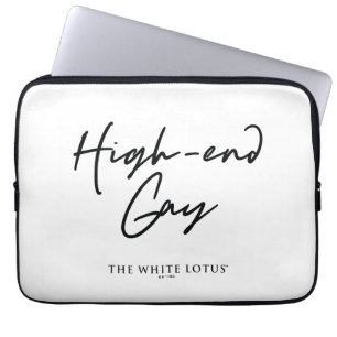 Funda Para Portátil Gay de gama alta - El Lotus blanco