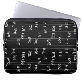 Funda Para Portátil Ge’ez Numbers Illustration – Traditional Ethiopian