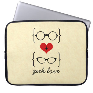 Funda Para Portátil Geeky Glasses Electronics Sleeve