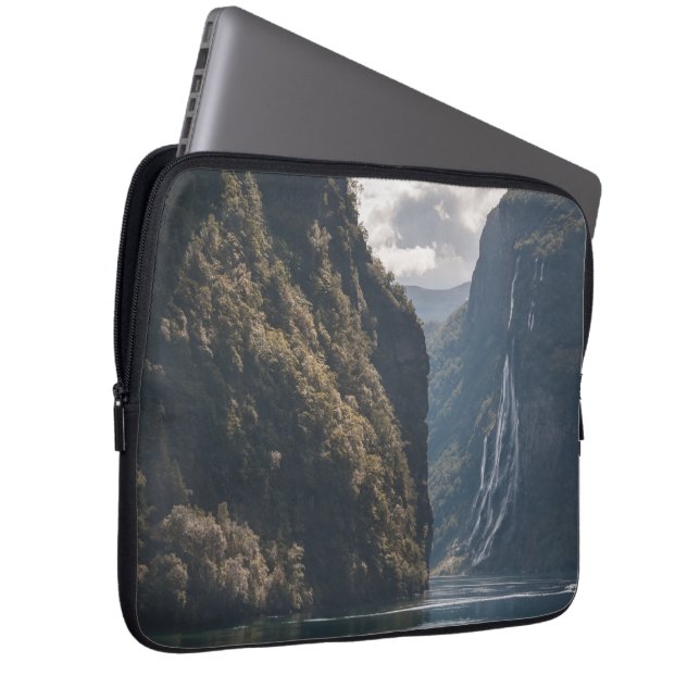 Funda Para Portátil Geiranger Fjord Noruega (Anverso derecho)