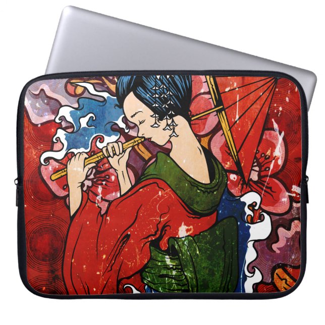 Funda Para Portátil Geisha (Frente)