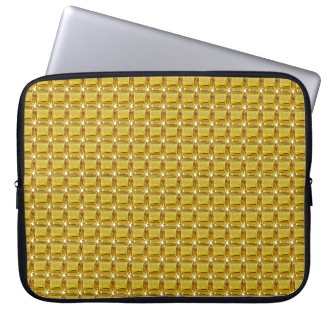 Funda Para Portátil Gemstone amarillo (Frente)