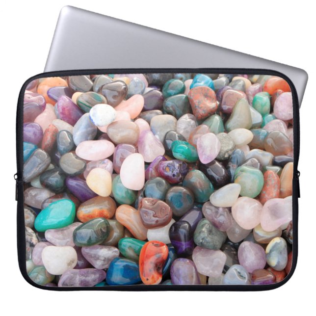 Funda Para Portátil Gemstone geología mineral costoso (Frente)