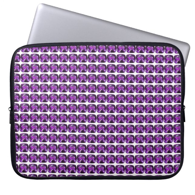 Funda Para Portátil Gemstone Purple tanzano (Frente)