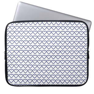 Funda Para Portátil Gemstone Sapphire Blue Heart
