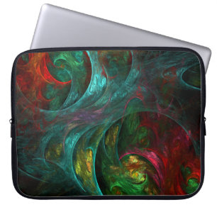 Funda Para Portátil Génesis Nova Resumen Arte Portátil Sleeve
