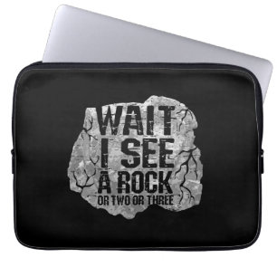 Funda Para Portátil Geología - Esperen a ver una roca