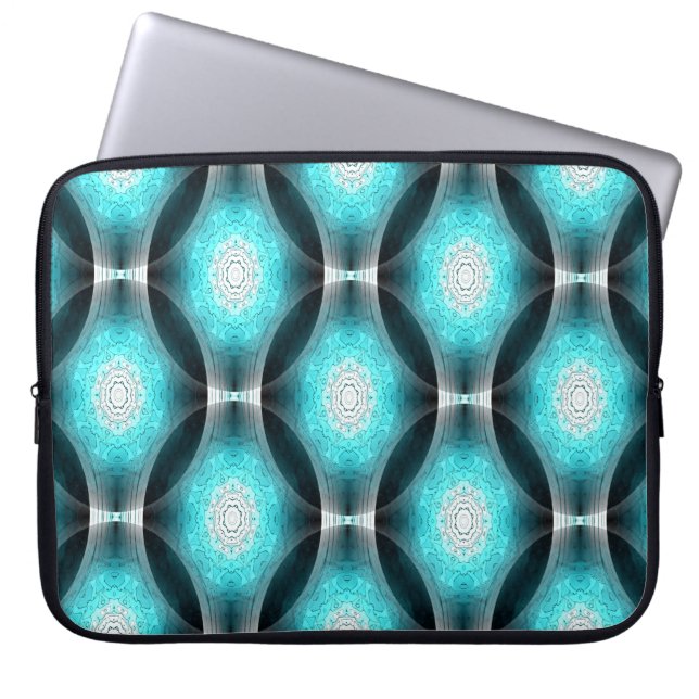 Funda Para Portátil Geometría marina...... (Frente)