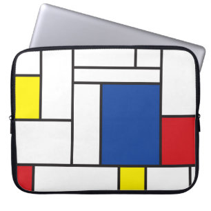 Funda Para Portátil Geometría Minimalista Mondrina De Stijl Arte Mode