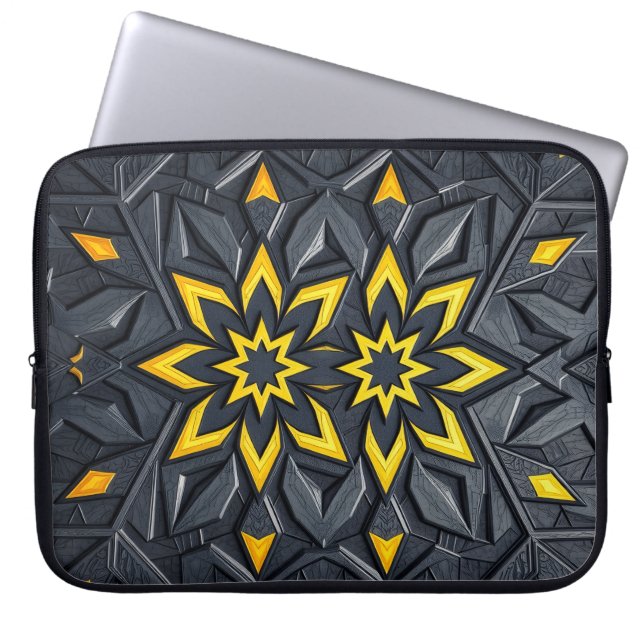 Funda Para Portátil Geometría persa tradicional (Frente)