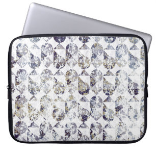 Funda Para Portátil Geometría repetir patrón clásico abstracto,ar
