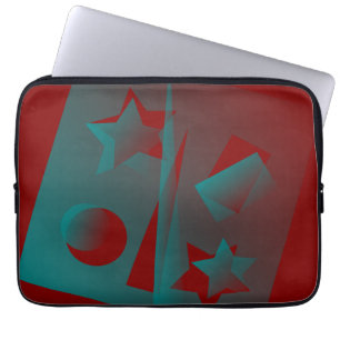 Funda Para Portátil geometría retorcida