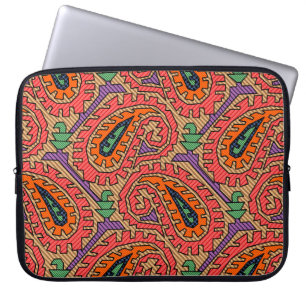 Funda Para Portátil Geometricalart tradicional de Allover, de fondo