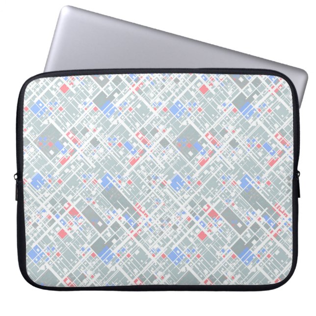 Funda Para Portátil Geométrico abstracto moderno. (Frente)