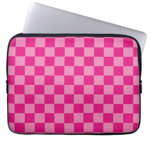 Funda Para Portátil Geométrico con control rosa
