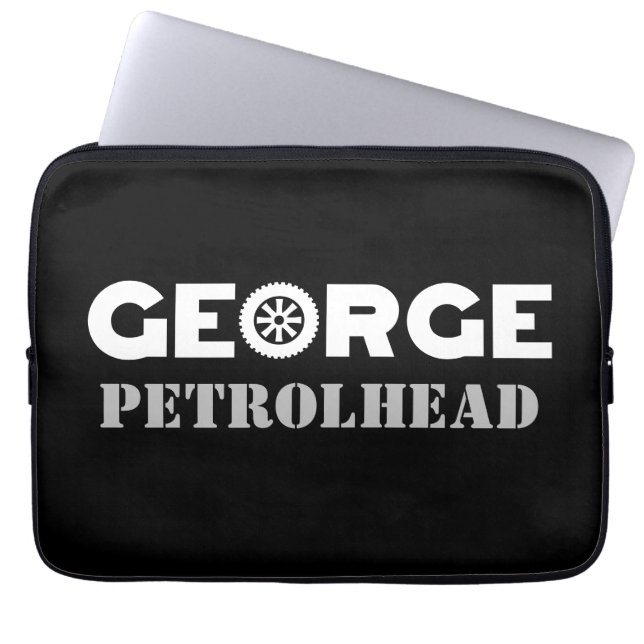 Funda Para Portátil George Petrolhead (Frente)