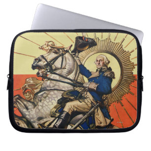 Funda Para Portátil George Washington a caballo