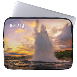 Funda Para Portátil Geyser de Islandia