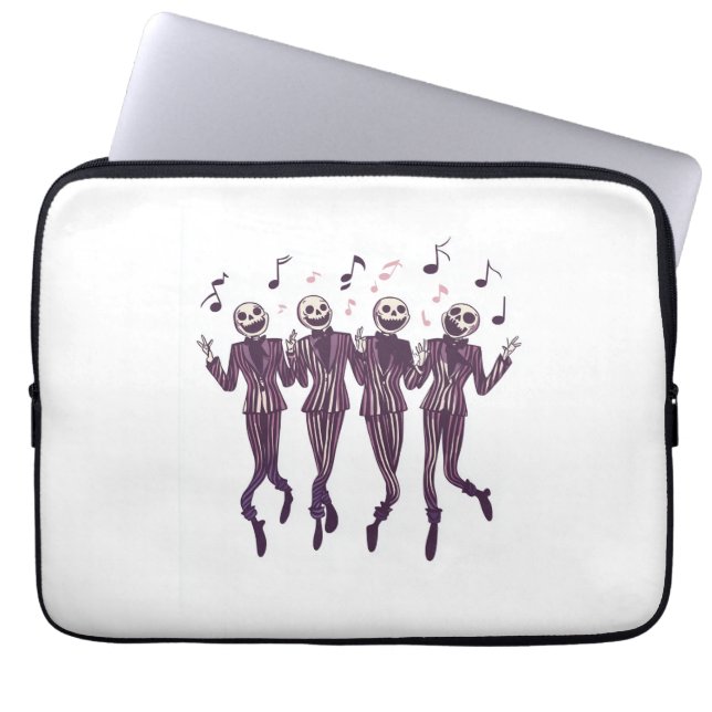 Funda Para Portátil Ghost Barbershop Quartet (Frente)