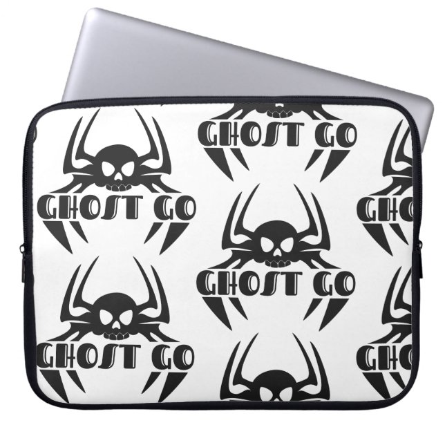 Funda Para Portátil Ghost Go Spooky Season (Frente)
