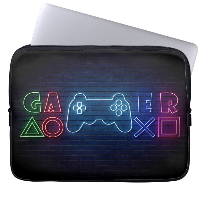 Funda Para Portátil Gift de jugador | Gamer en línea (Frente)