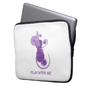 FUNDA PARA PORTÁTIL GIFT GUTAR DE AMOR MÚSICO CUMPLEAÑOS ANIVERSARIO