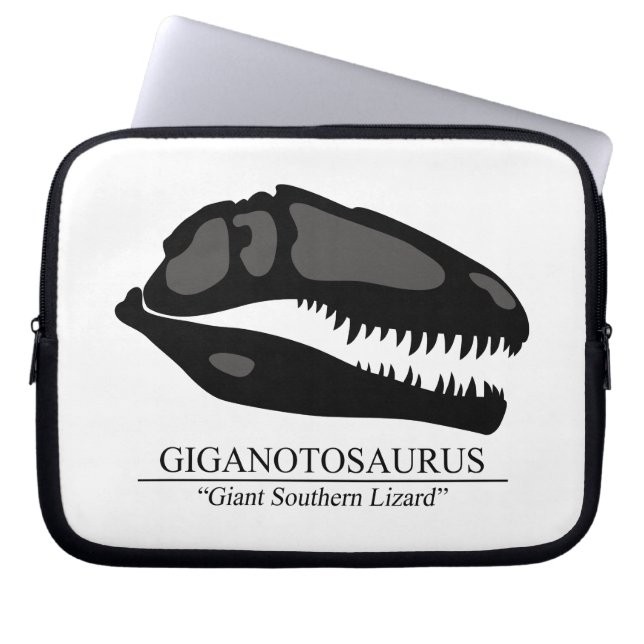 Funda Para Portátil Giganotosaurus Skull (Frente)