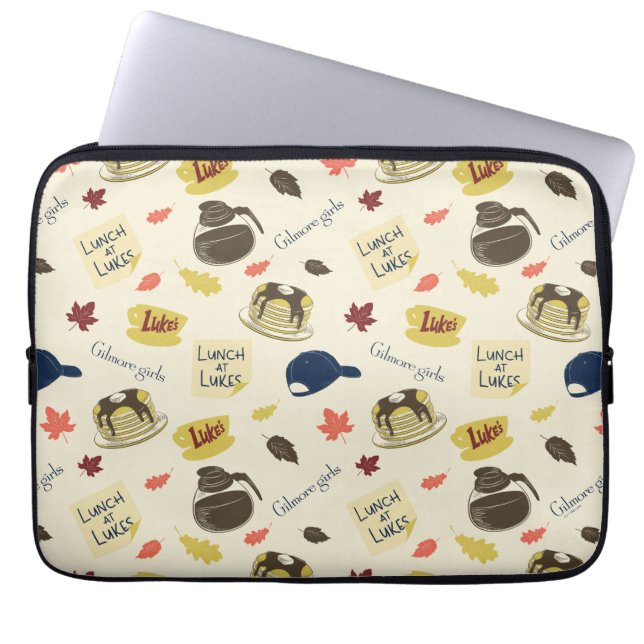 Funda Para Portátil Gilmore Girls Lunch at Luke’s Pattern (Frente)