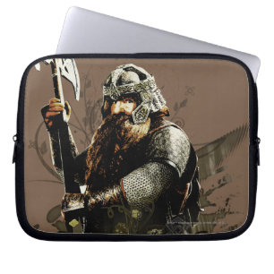 Funda Para Portátil GIMLI™ Con Collage De Vectores Ax