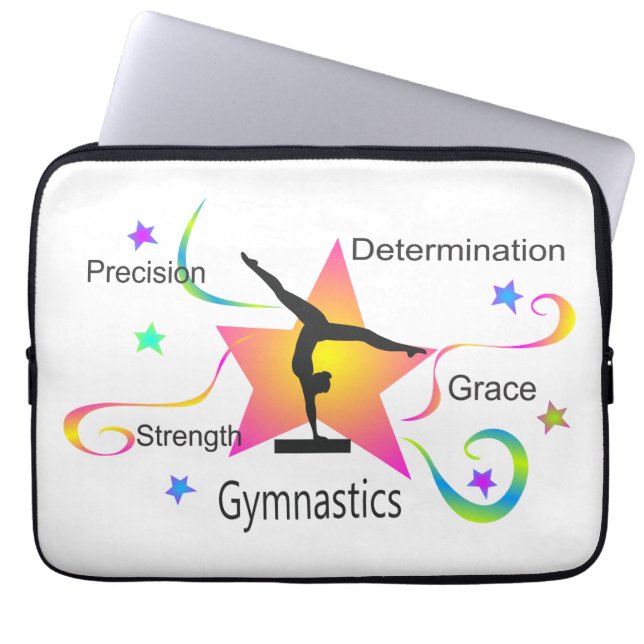 Funda Para Portátil Gimnasia - Grac de determinación de la fuerza de p (Frente)