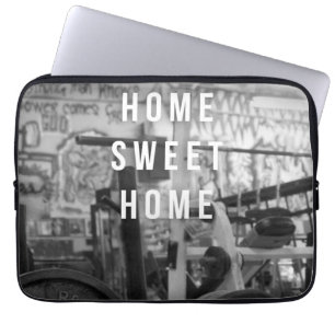 Funda Para Portátil Gimnasio - Hogar Dulce - Barbell - entrenamiento