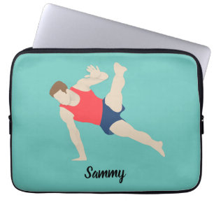 Funda Para Portátil Gimnasta masculino