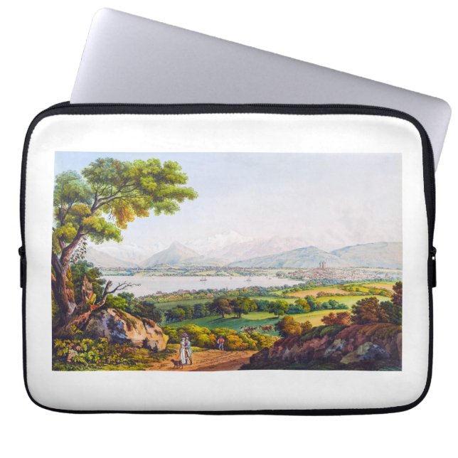Funda Para Portátil Ginebra, Suiza (Frente)