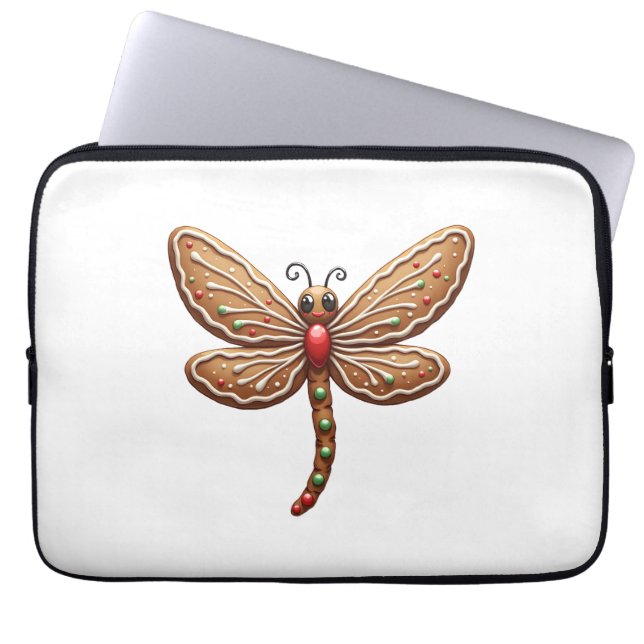 Funda Para Portátil Gingbread Dragonfly (Frente)