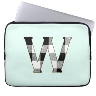 Funda Para Portátil Gingham Check W