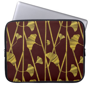 Funda Para Portátil ginkgo de oro