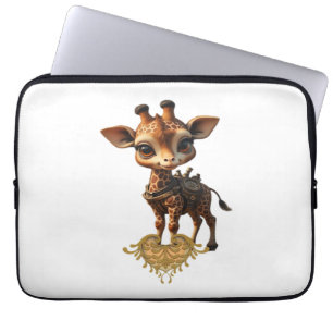 Funda Para Portátil Girafa del bebé al estilo de un personalizado de v