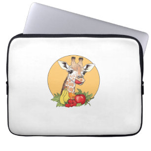 Funda Para Portátil Giraffe con Ilustracion de fruta y vibraciones div