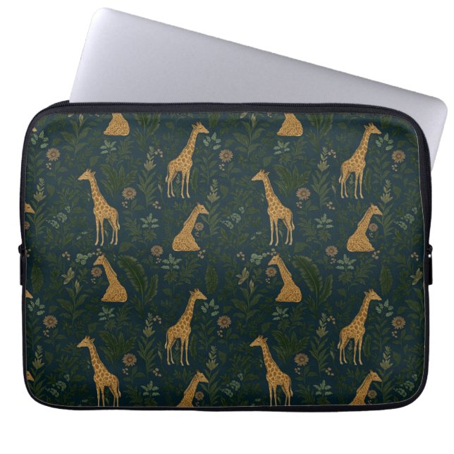 Funda Para Portátil Giraffe Hangout Tropical (Frente)