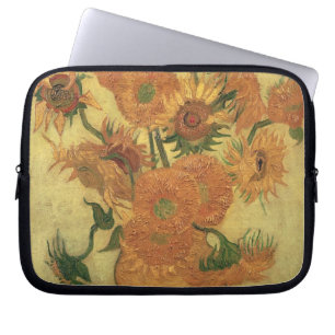 Funda Para Portátil Girasoles de Vincent van Gogh el , 1889