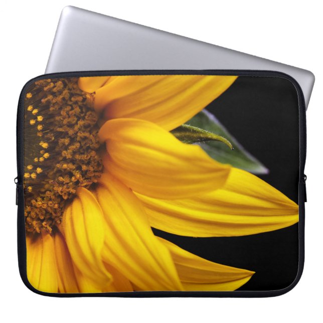 Funda Para Portátil Girasoles - espacio en blanco modificado para (Frente)