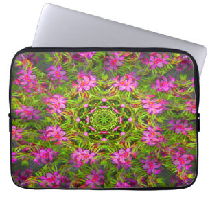 Funda Para Portátil giratorio Phlox rosa bonito...